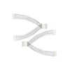Litcessory Splitter Compatible with Nanoleaf Essentials Lightstrips (2 Pack, White)