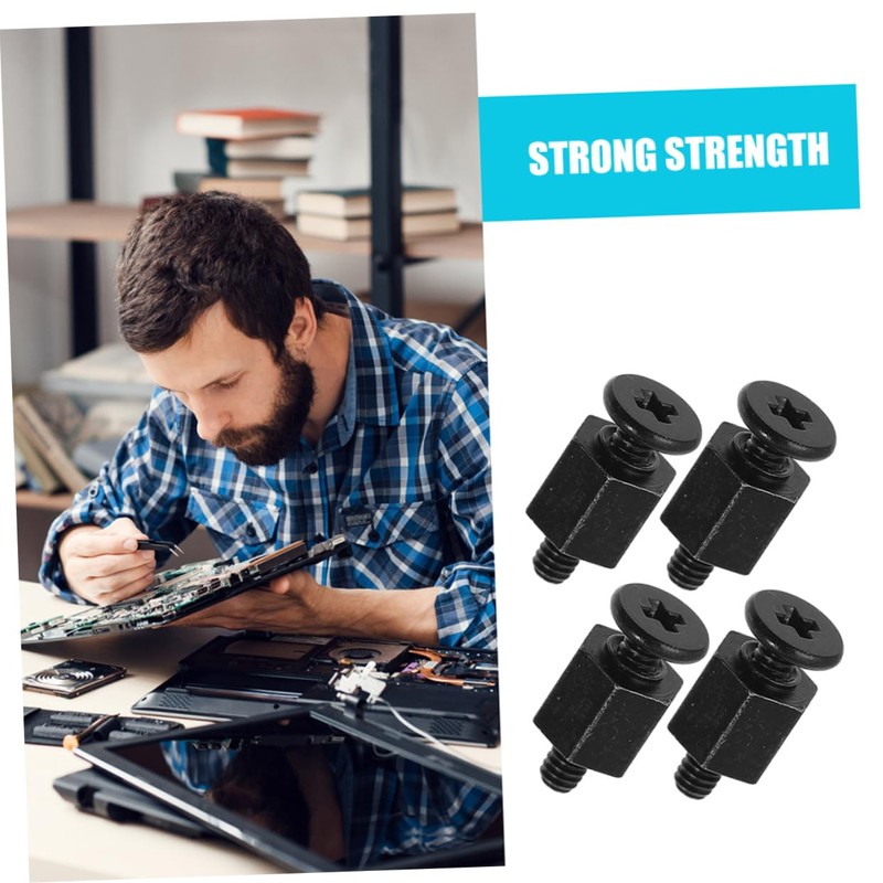 TEHAUX 12pcs Head Screws for Motherboard Mounting Compatible with Asus