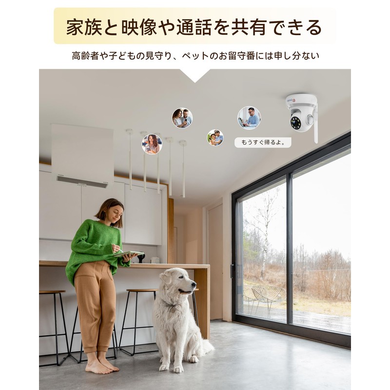 Ctronics Security Camera, Automatic Tracking, Monitoring Camera, PC Compatible, Pet