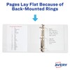 Avery Durable Clear View 3 Ring Binders, 3 Inch Binder