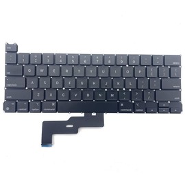FAMUGOS Non-Backlit Black Keyboard Replacement for MacBook Pro 13" M1 A2338 2020
