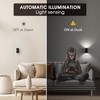 Briignite Night Lights Plug into Wall, Modern LED Night Light