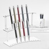 30-Slot Acrylic Pen & Makeup Brush Organizer Holder - 2