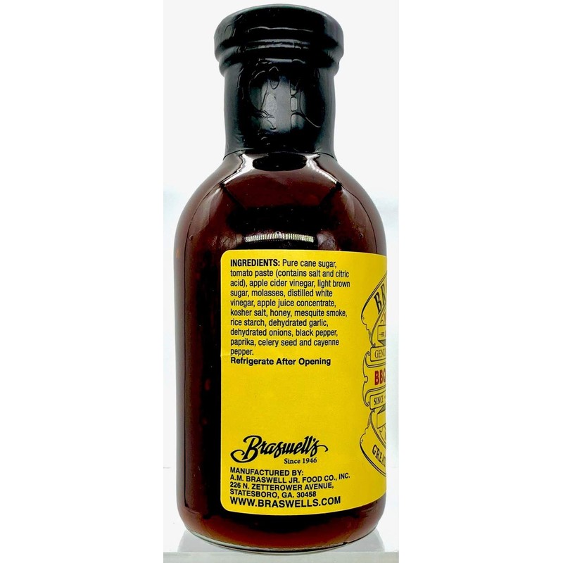 Braswell's Sweet Molasses BBQ Sauce
