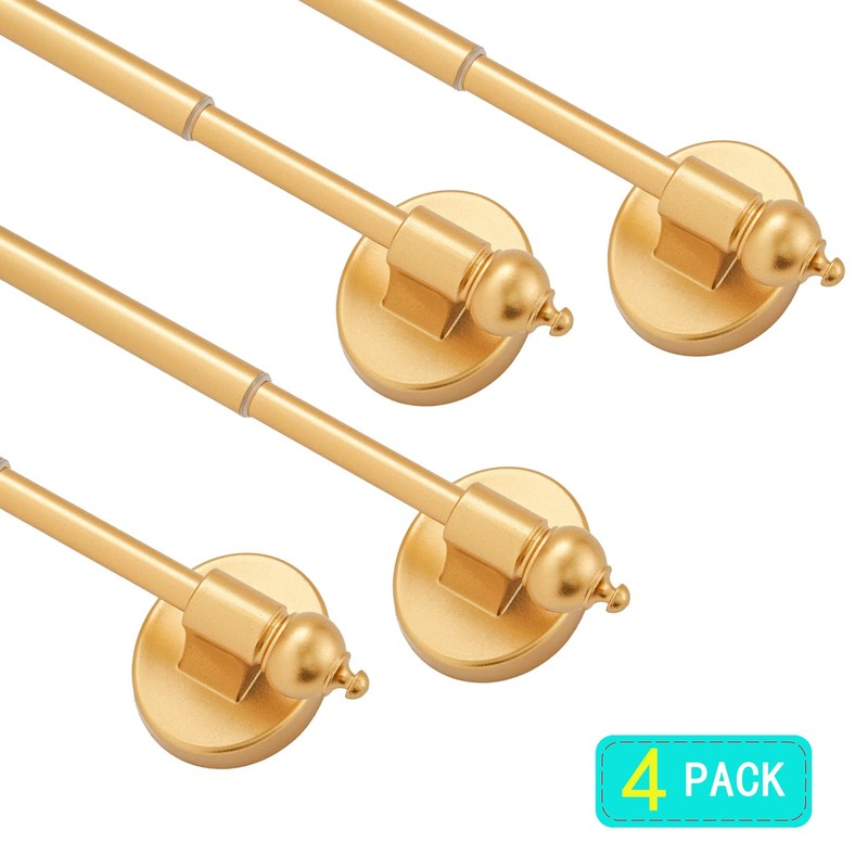 Magnetic Curtain Rods,Multi-Use Adjustable Appliance for Metal Doors,Windows,No Tools Needed，16-28