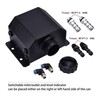 EVIL ENERGY Overflow Tank,Coolant Radiator Tank,Reservoir Expansion,Universal 1L Aluminum Black