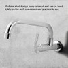 TOPINCN Kitchen Faucet, Wall Mounted Single Cold Water Tap Single