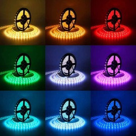 SUPERNIGHT 5M 5050 RGB LED Light Strip Waterproof Flexible for Home Garden Party Decoration