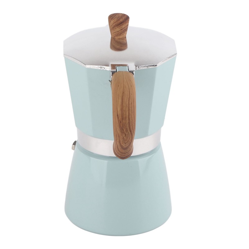 Moka Coffee Maker 300ml 6 Cups Aluminum Alloy Fine Details