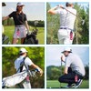 PATIKIL Golf Ball Carrying Bag Golf Tee Holder Pouch Portable