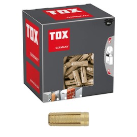 TOX Brass-Expansion dowels Metrix M10x32 mm, 25 Pieces, 026100151