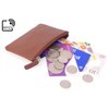 Catwalk Collection Handbags - Women's Leather Coin Purse - Wallet