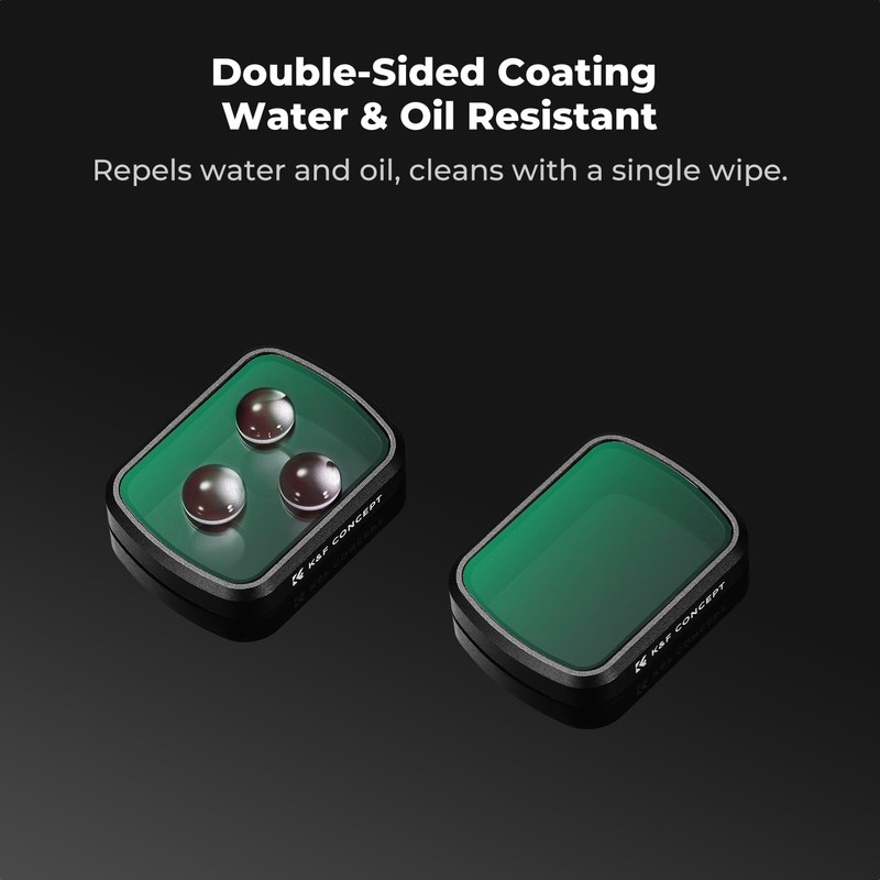 K&F CONCEPT Magnetic Wide Angle Lens & 1/4 Black Diffusion