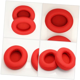 OSALADI 1pair Replacement Ear Pads Comfortable Earpads for Studio Headphones Soft Cushion Noise-Blocking Design Easy Installation