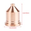 5pcs Plasma Cutter Nozzles Torch Tips Consumables 60A 120931 for
