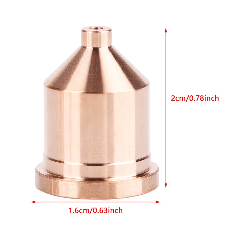 5pcs Plasma Cutter Nozzles Torch Tips Consumables 60A 120931 for