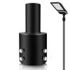 Koiyingnote 4 Inch Round Pole Tenon Adapter for Light Pole,