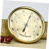 Outanaya Round Metal Gauge Thermometer for Patio Garden Use Easy