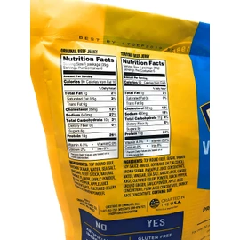 Pacific Gold Beef Jerky Original & Teriyaki, 12 Count Per Bag (2 Bags (24 Count))