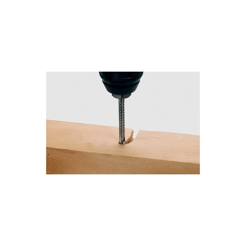 Wolfcraft 2512000 6 x 90mm HSS Drill Saw for Wood/