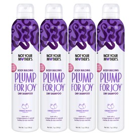 Not Your Mother's Plump for Joy Dry Shampoo - (4-Pack) 7 oz - Dry Shampoo - Instantly Absorbs Hair Oil While Enhancing Style with Fresh Volume