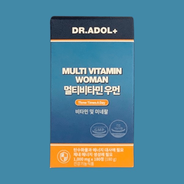 (1 box) (Total 1 month supply) Dr. Adol Iodine Multivitamin Women, scheduled to be stocked on June 23rd and shipped sequentially. / (1박스)(총1개월분)닥터아돌 아이오딘 멀티비타민 우먼, 6월23일 입고 후 순차출고될 예정입니다.