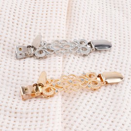 Dress Clips Back Cinch, Cinch Clip, Sweater Shirt Clips, Shawl Clips, Waist Cincher Clip Clothing Cinch Clip, Cinch it Clip Clothes 2 Pieces Vintage Sweater Clips for Cardigans