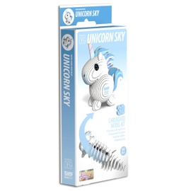 EUGY Unicorn Sky Model 3D Craft Kit