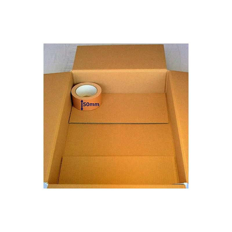 愛パックダンボール ダンボール箱 100サイズ 白 40枚 段ボール 日本製 無地 中芯強化材質