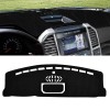 Unbranded For Ford F150 2021-2025 Black Polyester Dashmat Dash Cover