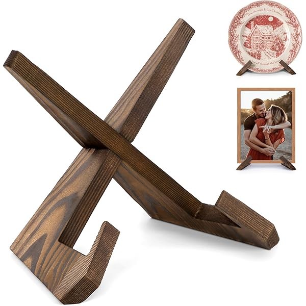 Plate Stand for Display - 6.5 Inch Plate Holder Display
