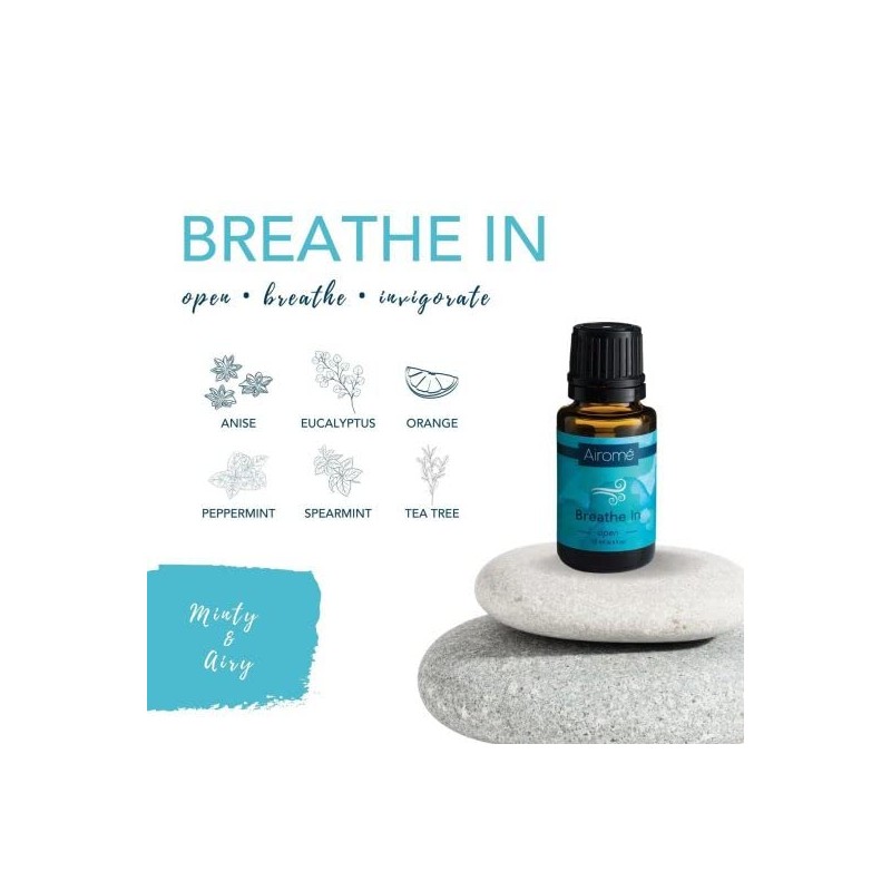  Airome, Essential Oils Blends Set of 6 (Each Bottle: