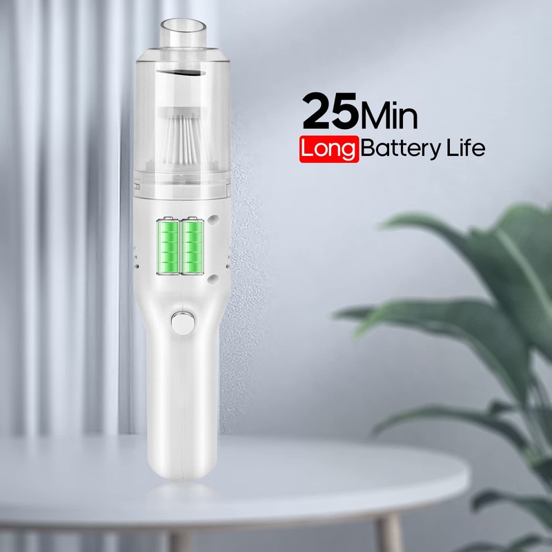 Auloea Wireless Mini Car Vacuum Cleaner(400g) Portable Rechargeable,Handheld Vacuums, Mini