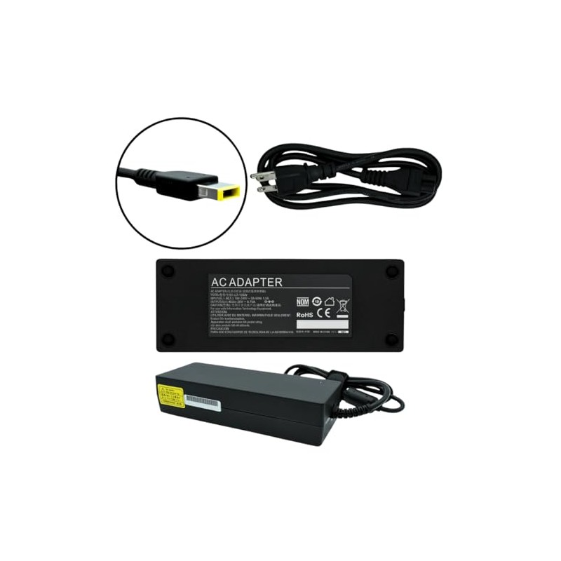 TecnologíaParra Cargador Compatible con Lenovo de 135W 20V 6.75A (Punta
