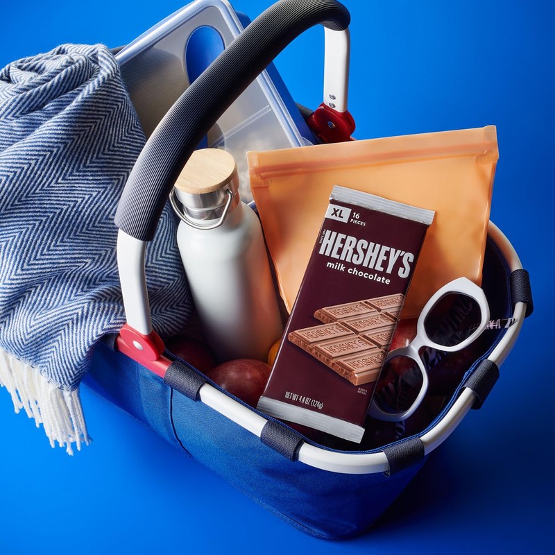 HERSHEY'S HERSHEY'S Milk Chocolate XL, Candy Bars, 4.4 oz (12