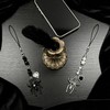 LJJINGXS Gothic Spider Phone Charm Strap with Beaded Chain and