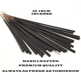 Natural Joss 19 Inch Incense Sticks*30 Pack* Aromatherapy* Long Burning* Vegan (Jasmine)