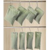 Air purification moisture removal bamboo charcoal bag 8 piece set (green) DP67547 2ea
