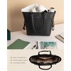 LOVEVOOK Leather Tote Bag for Women, Lightweight Large Capacity Handbag,