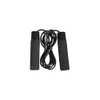 Endurance Unisex skipping rope with weight 1001 black, one size