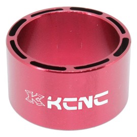 KCNC Hollow Design Headset Spacer 5 mm 1 1/8" Red AL 6061