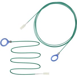 2PCS Auto Sunroof Drain Cleaning Tool, 78 Inch &196 Inch Flexible Tube Cleaning Brush, Flexible Drain Brush Extra Long Pipe Cleaners for Drains, Sewers, Windshields