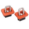 Truck Bed Tie Down 35° Anchors Stainless Steel For Bull