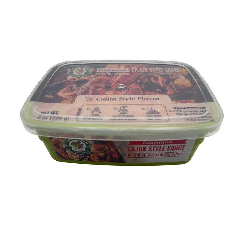 Cajun Sauce Cajun Style Flavor（ Pack of 1x8oz）
