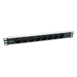 Equip Power Strip 19 Inch (1HE) 8-Way CEE7/7 1.8 m Cable French Power Strip