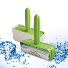 Eco Roll Cleaner-Washable lint Roller-Remover for Cat, Dog and Pet Hair - Extra Sticky Cleaner for Clothes, Carpet, Sofa, Car Seats-Reusable Lint Roller for Cleaning Bed, Floor, Furniture and Walls