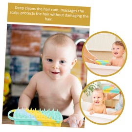 SAFIGLE 2Pcs Shower Brush Scalp Scrubber Sensory Hair Massager for Cleaning Scalp Gentle Massage for Dandruff Hair Growth for Home Travel