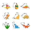 WJSYSHOP Dinosaur Cookie Cutters 9-Pc Set – A