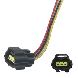 WEITARI Camshaft Position Sensor Connector Pigtail Compatible with LR2 LR4 S60 S80 XC60 LR2 XC70 V60 XK XJR31272689 LR014372 174357-2 368523-1