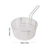 Frying Basket Stainless Steel Long Handle Reusable Rust Resistant Fry
